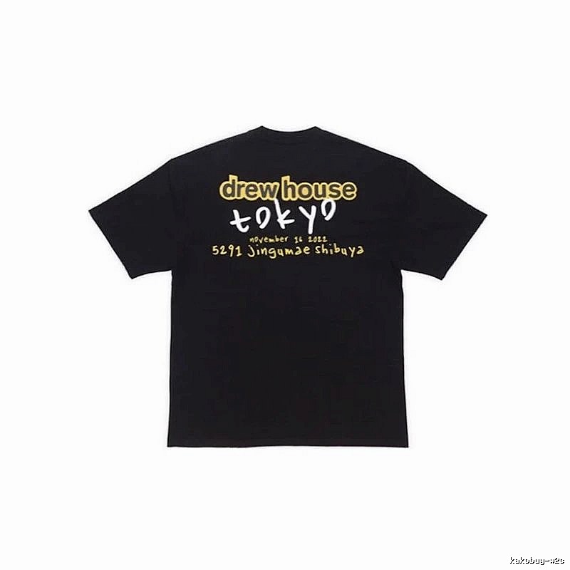 DrewHouse Tokyo Limited Street Style Black T-Shirt