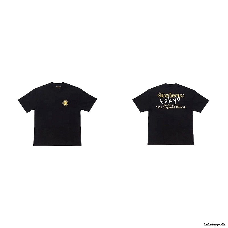 DrewHouse Tokyo Limited Street Style Black T-Shirt