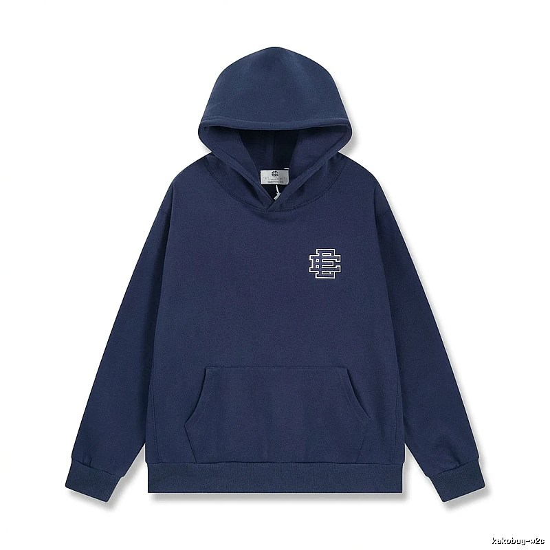 Eric Emanuel Minimalist Style Navy Blue Sweatshirt