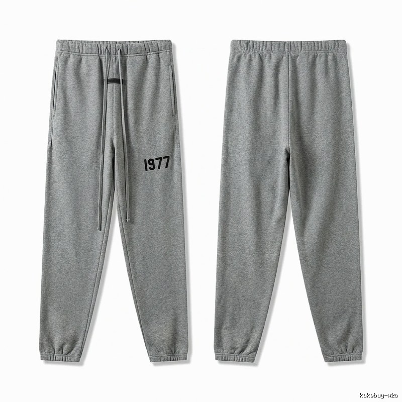 ESSENTIALS 1977 Casual Grey Sweatpants