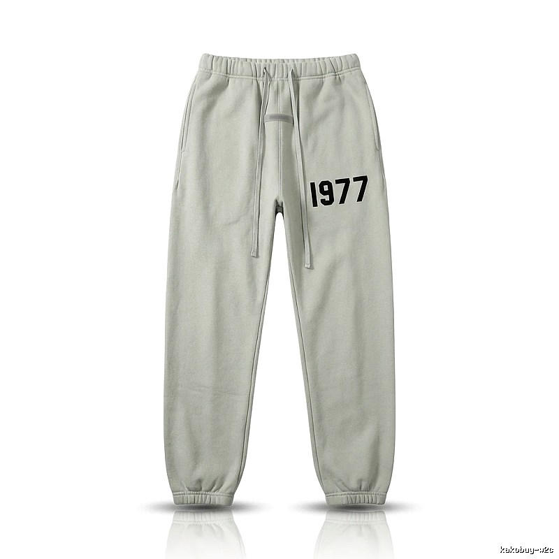 ESSENTIALS 1977 Casual Style Light Gray Sweatpants