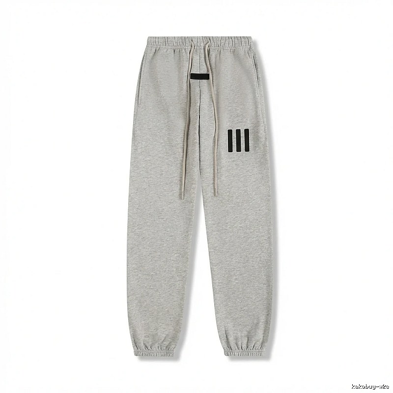 ESSENTIALS basic gray sweatpants