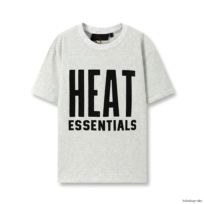 ESSENTIALS HEAT Series Grey T-shirt