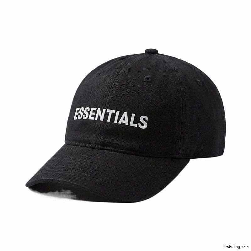 ESSENTIALS minimalist style black hat