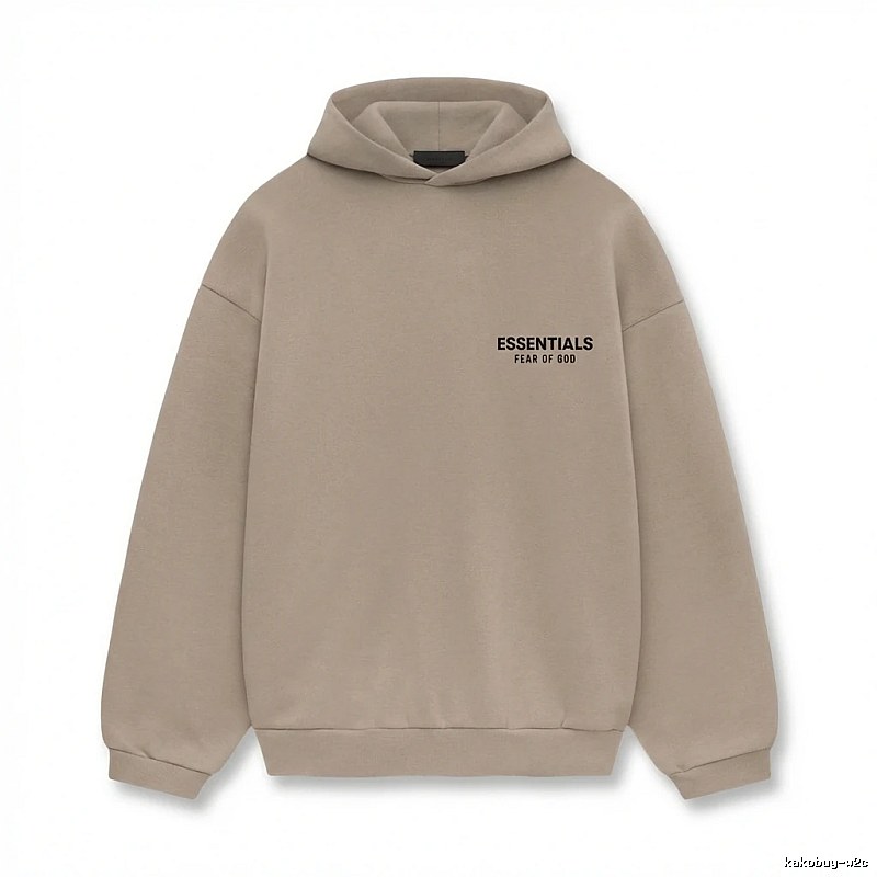 ESSENTIALS Simple Style Khaki Sweatshirt