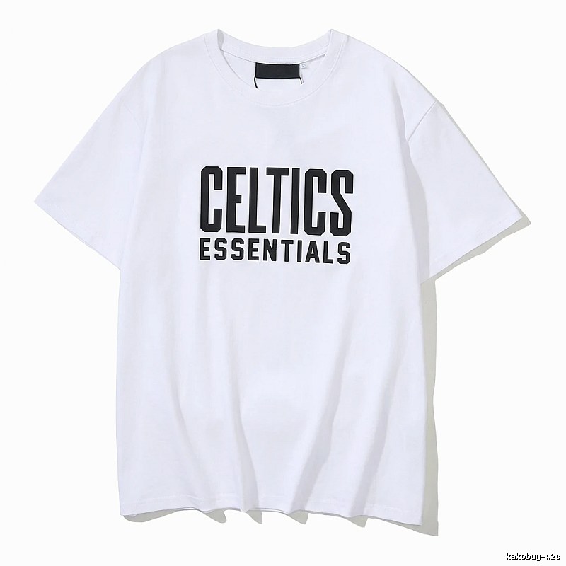 ESSENTIALS Simple Style White T-shirt