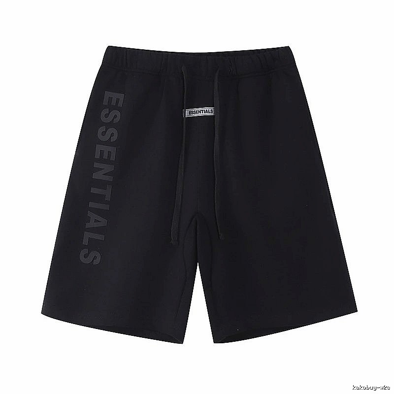 Essentials trendy and cool style black shorts