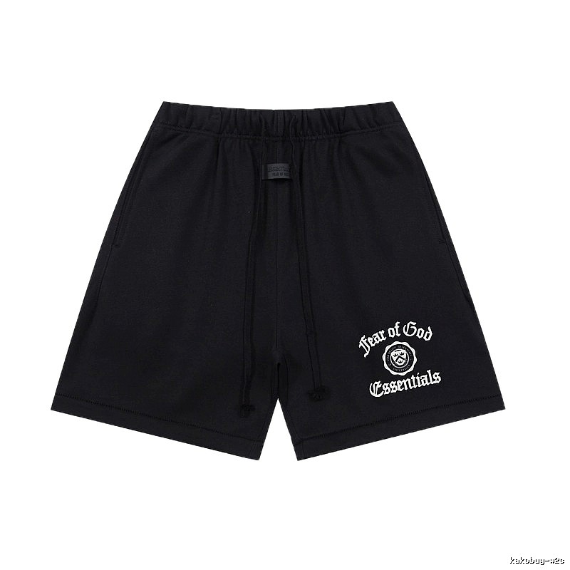 ESSENTIALS trendy brand black shorts