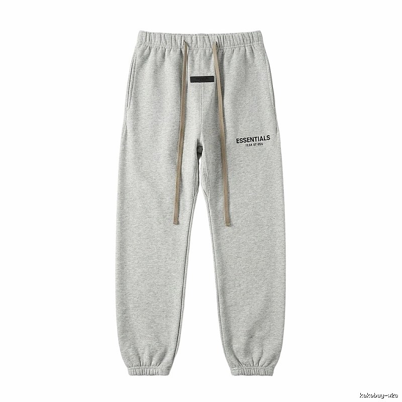 ESSENTIALS Trendy Brand Light Gray Sweatpants