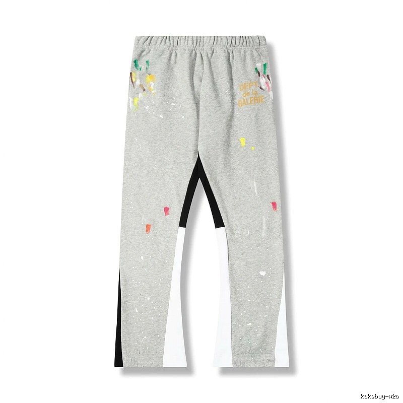Gallery Dept Graffiti-style Grey Sweatpants