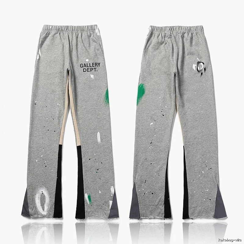 Gallery Dept Graffiti Style Grey Trousers