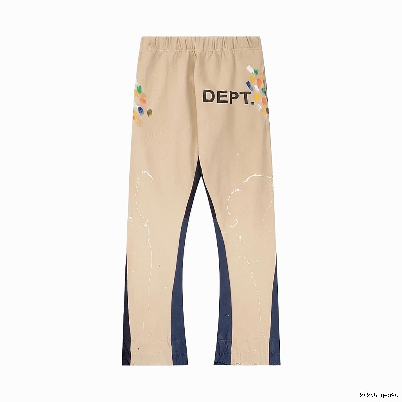 Gallery Dept Graffiti Style Khaki Pants
