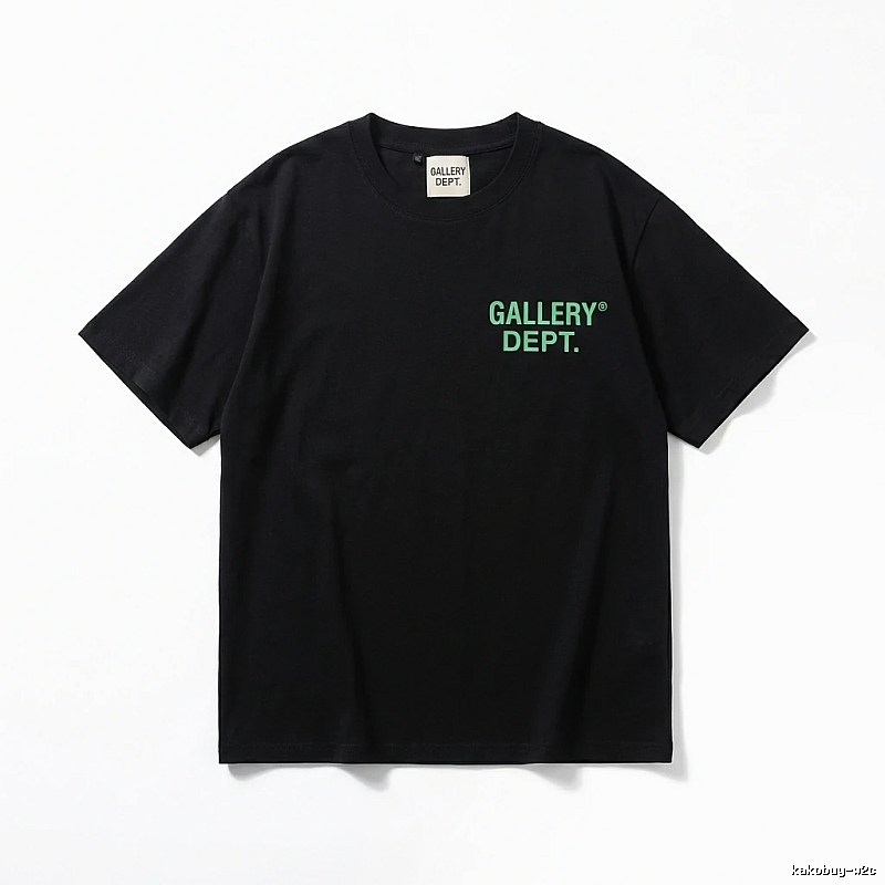 Gallery Dept Minimalist Style Black T-shirt