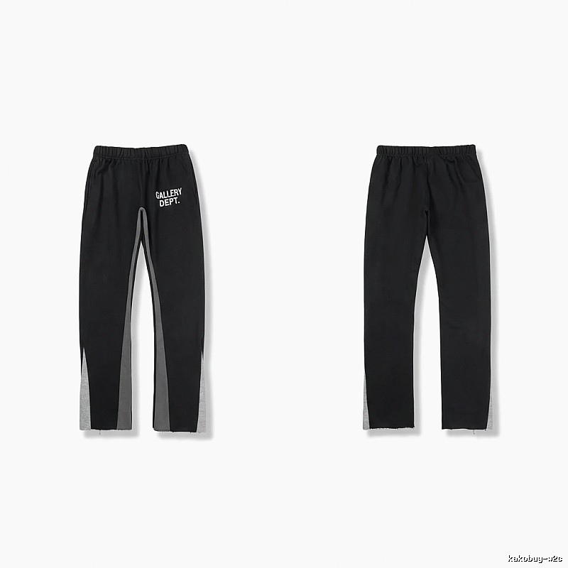 Gallery Dept. Patchwork Style Black Trousers