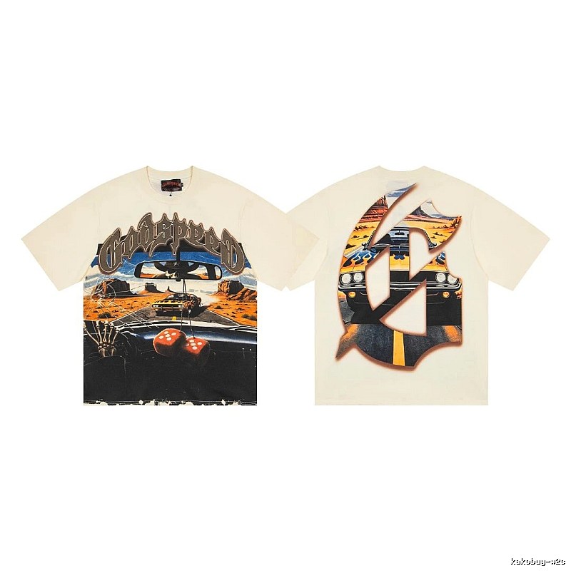 Godspeed Highway Style Off-white T-shirt