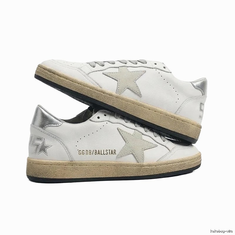 Golden Goose Ballstar Retro White Shoes