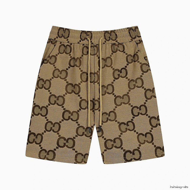 Gucci Double G Brown Retro Shorts