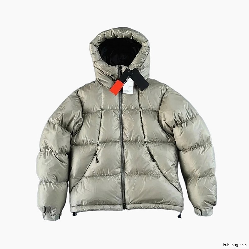 GWD series simple style grey down jacket