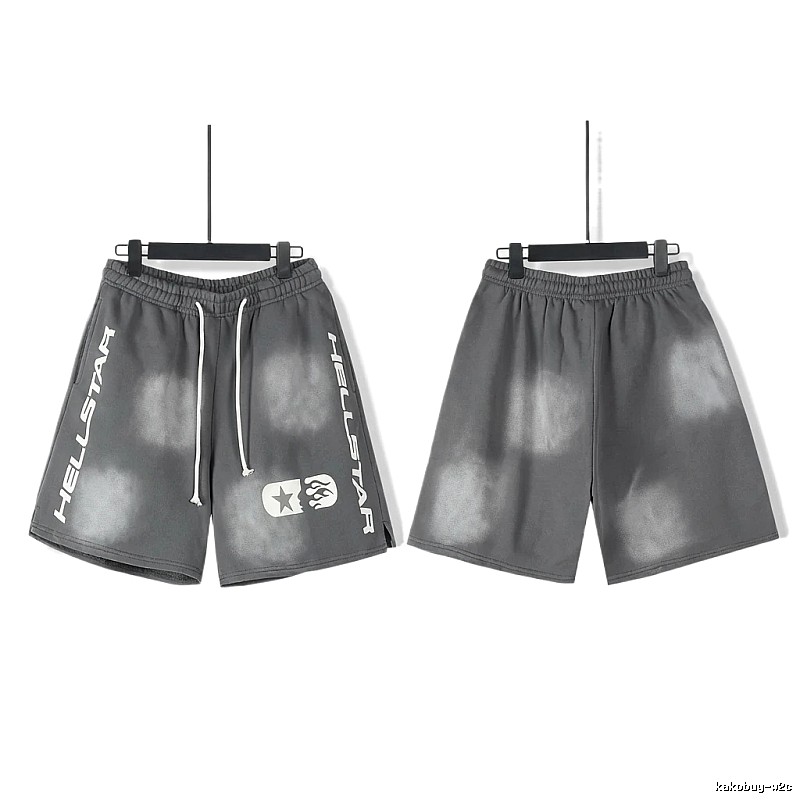 Hellstar Tie - Dye Style Grey Shorts
