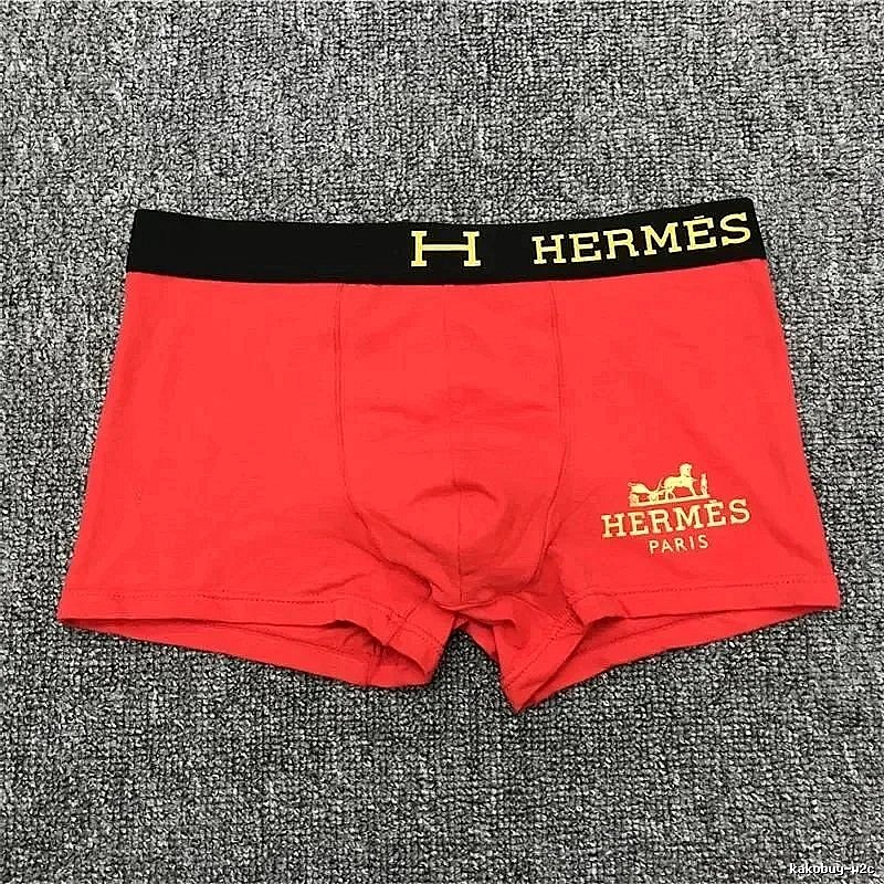 Hermes Lightweight Logo boxer briefs Black Boxer Briefs for Trend Styling