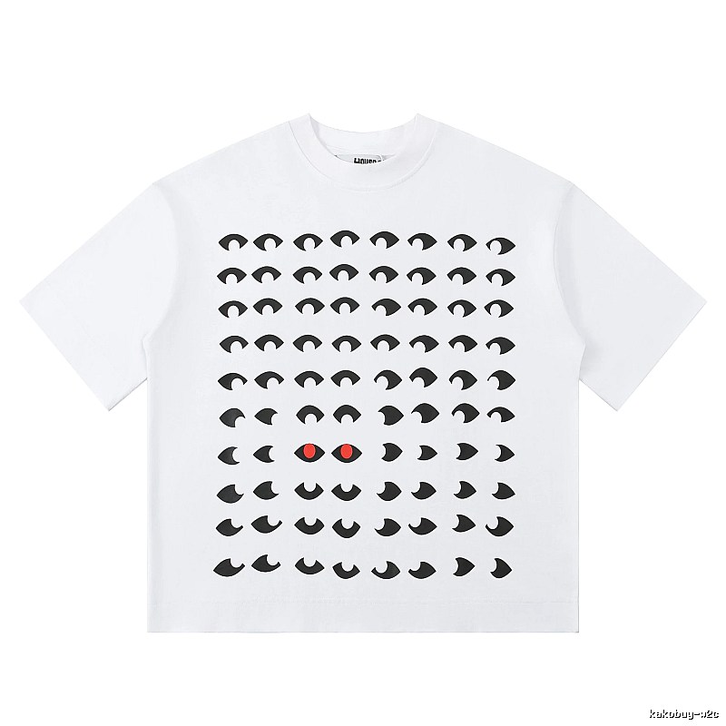 House of Errors Eye Print White T-shirt