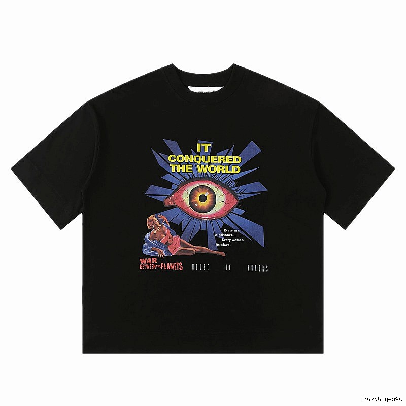 "House of Errors" Sci-Fi Style Black T-shirt