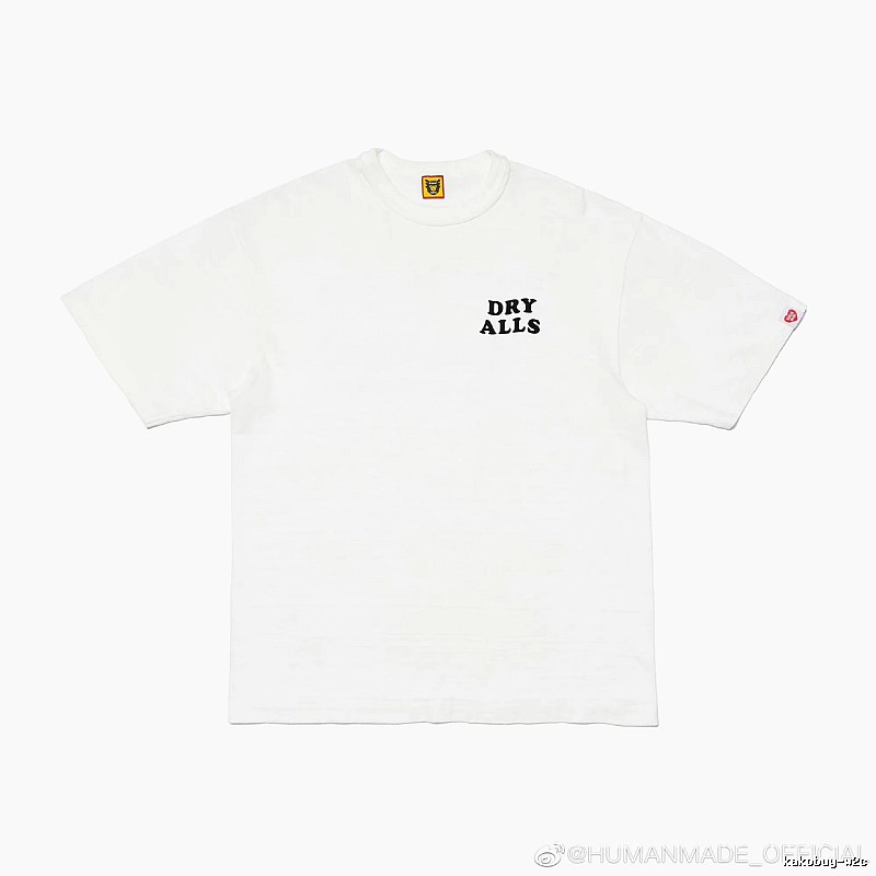 HUMAN MADE EDRYALLS Japanese Streetwear White Short Sleeve T-Shirt