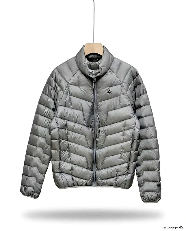KAILAS Outdoor Style Silver Gray Down Jacket