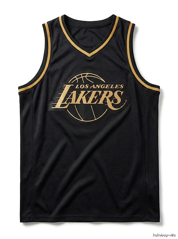 LBJ Lakers retro black jersey