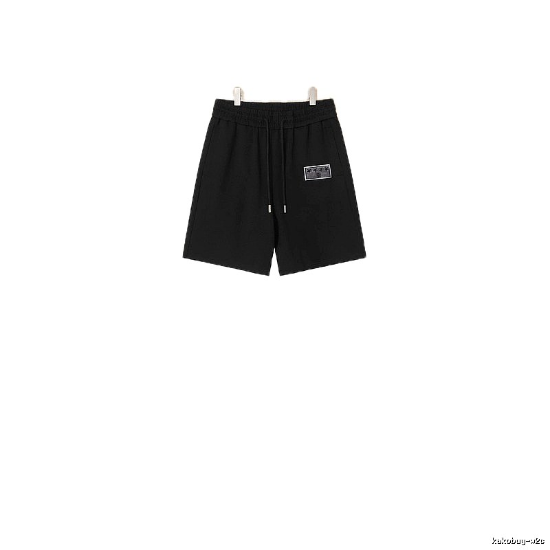 Louis Vuitton minimalist style black shorts