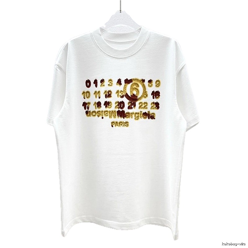 Maison Margiela Number Series High-Street White T-Shirt