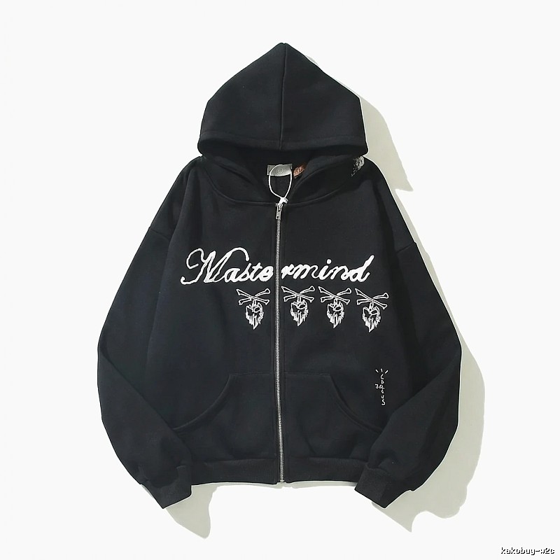 Mastermind Dark Style Hooded Coat