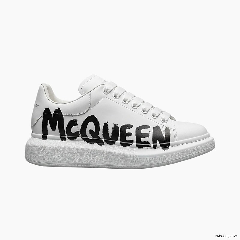 McQueen - printed casual - style white shoes
