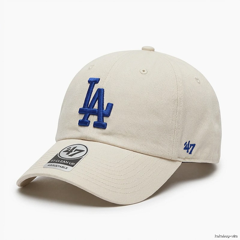 MLB baseball style white baseball cap