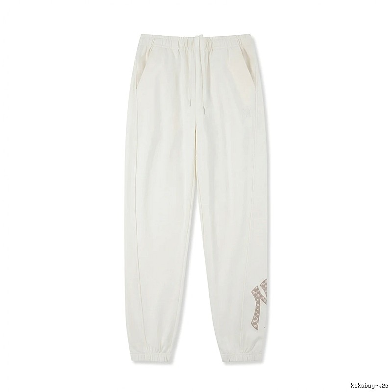MLB casual style white sweatpants