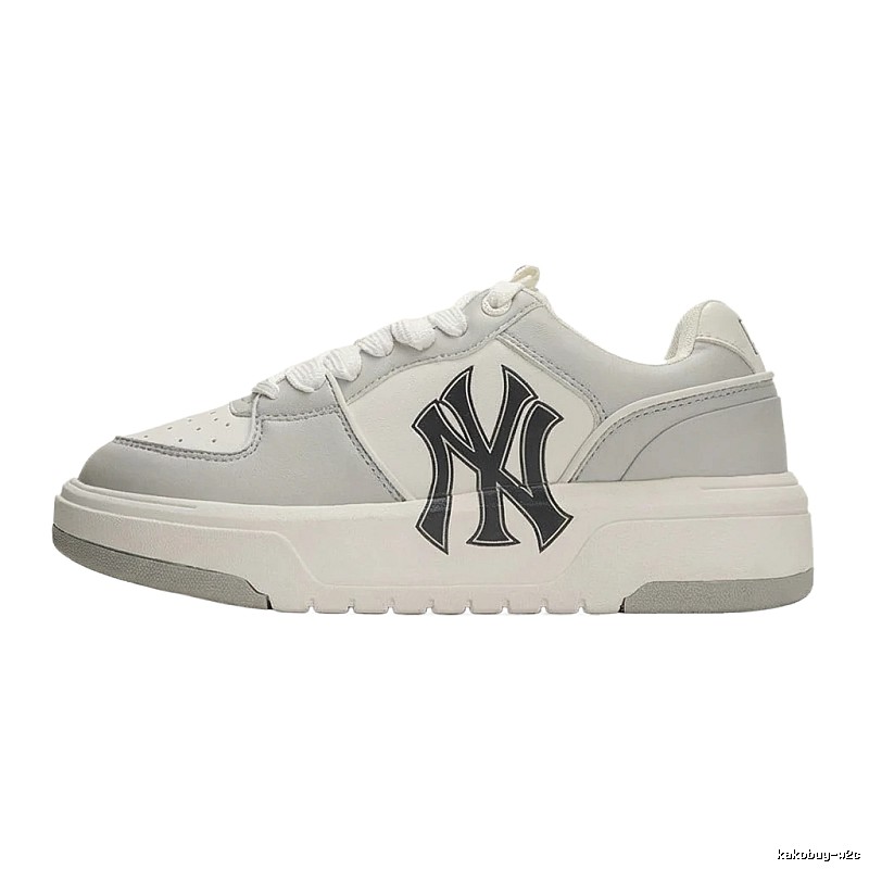MLB NY Series Vintage Style Gray and White Shoes