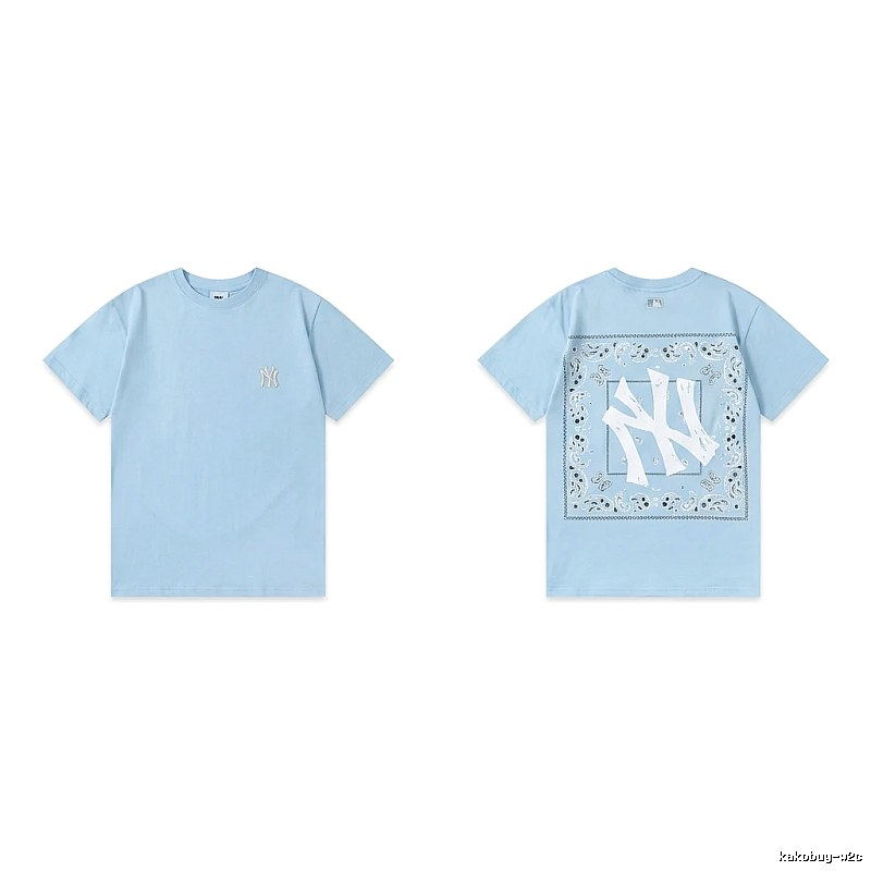 MLB retro light blue T-shirt