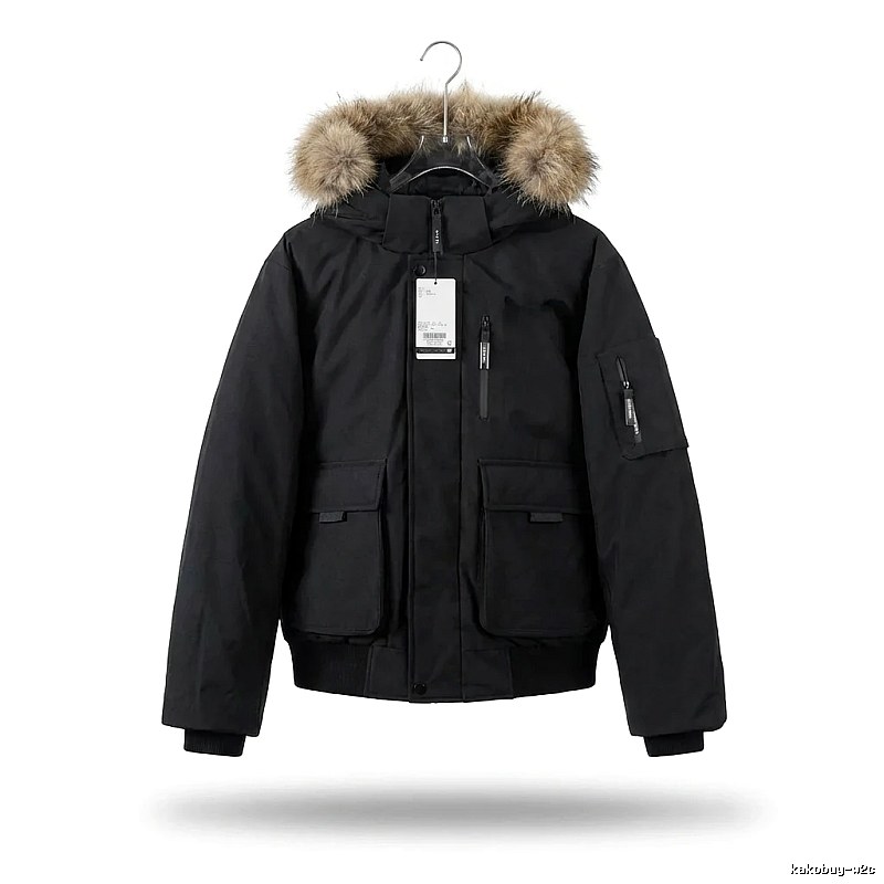 MLB Workwear Style Black Down Jacket