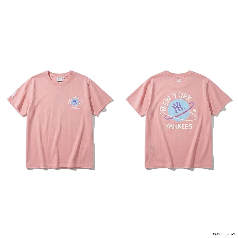 MLB Yankees pink T-shirts