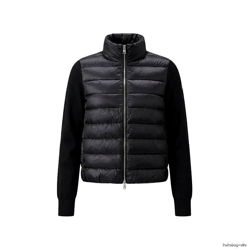 Moncler black fashionable down jacket