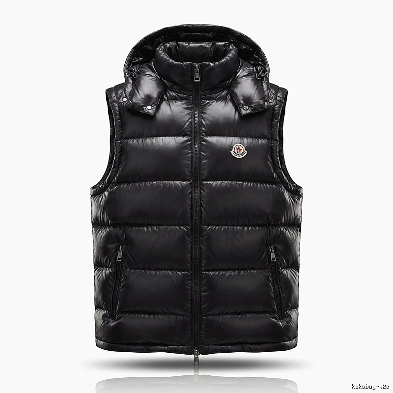 Moncler Black Trendy and Cool Down Vest