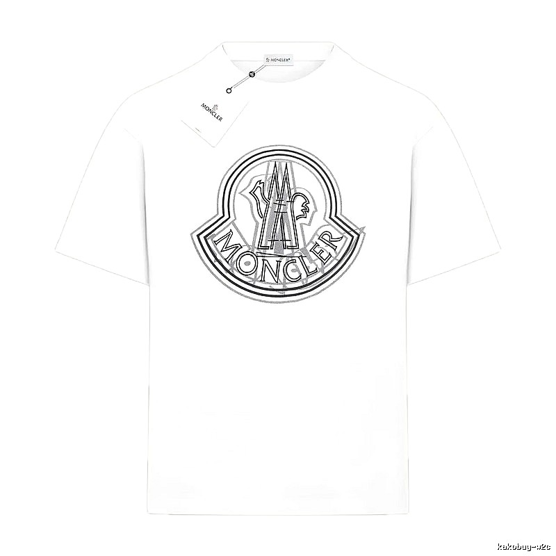 Moncler classic and simple style white T-shirt