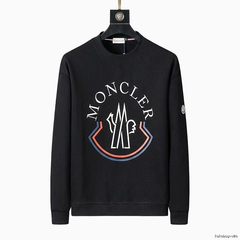 Moncler Classic and Stylish Black Sweatshirt
