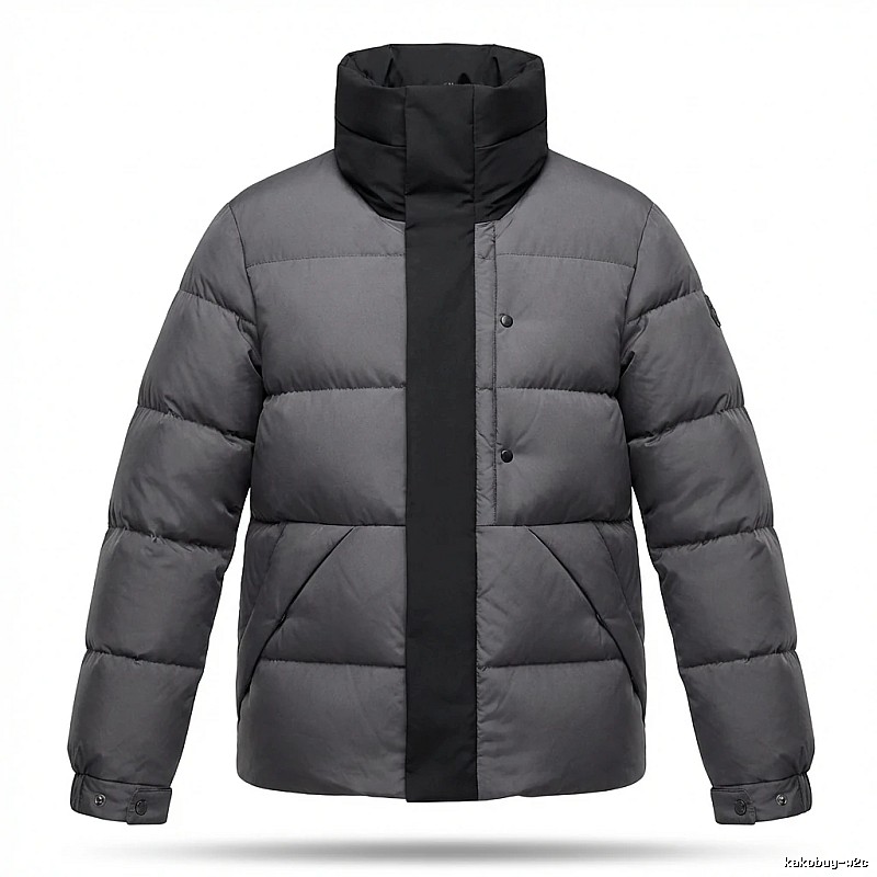 Moncler classic grey down jacket