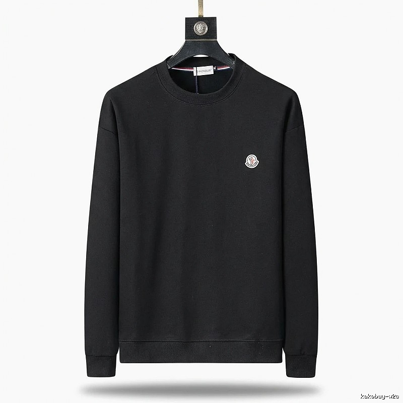 Moncler classic simple black sweatshirt