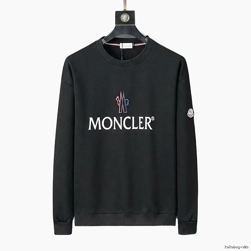 Moncler simple and fashionable black sweatshirt