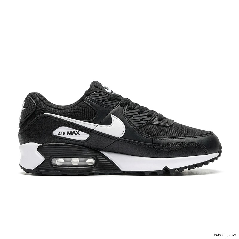 Nike Air Max 90 black and white trendy sneakers