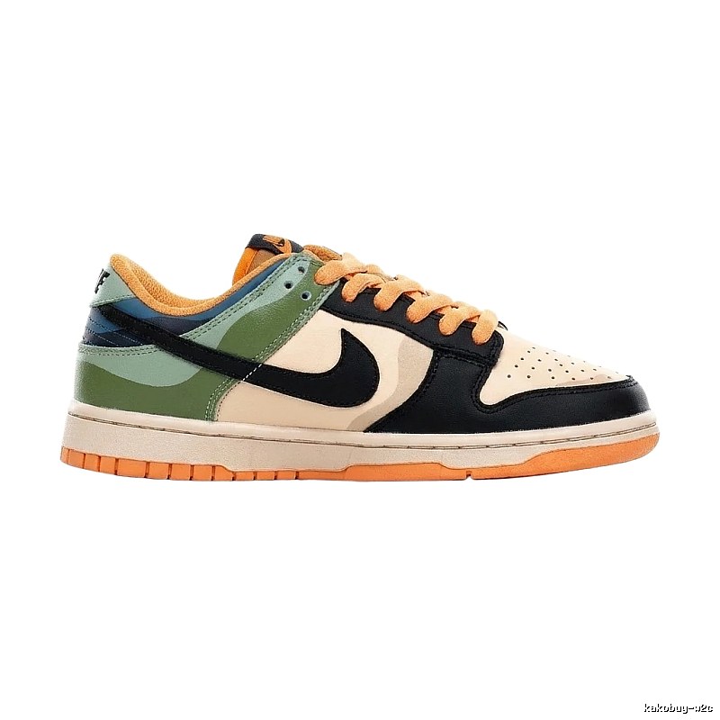 Nike Dunk Trendy Color - Blocked Athletic Shoes