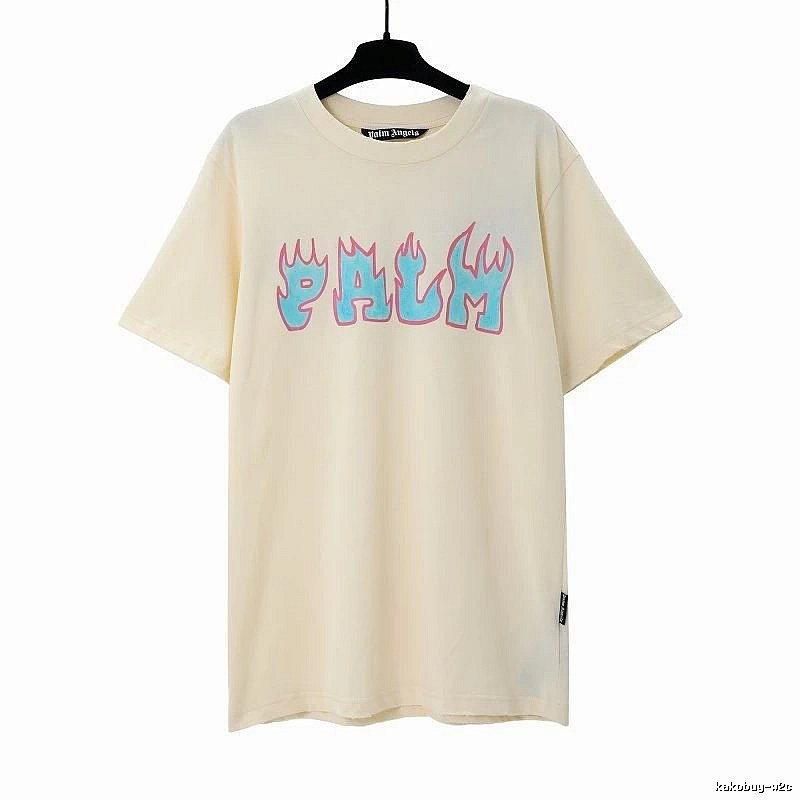 Palm Angels Weekend Logo T-shirt White Palm Tree for Seasonal Looks