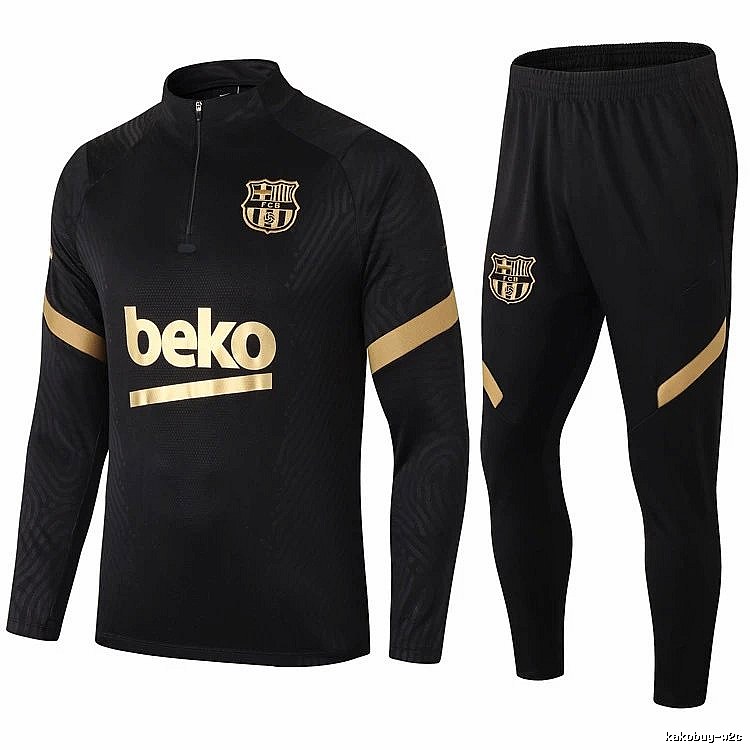 Paris Saint-Germain 2021-22 Black Training Tracksuit Set Clean Colorway